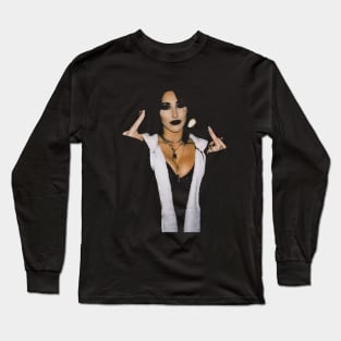 Rhea Ripley Pose Long Sleeve T-Shirt